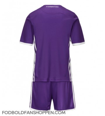 Fiorentina Hjemmebanetrøje Børn 2025-26 Kortærmet (+ Korte bukser)